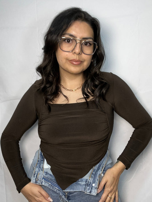 Body Emilia Chocolate Manga Larga