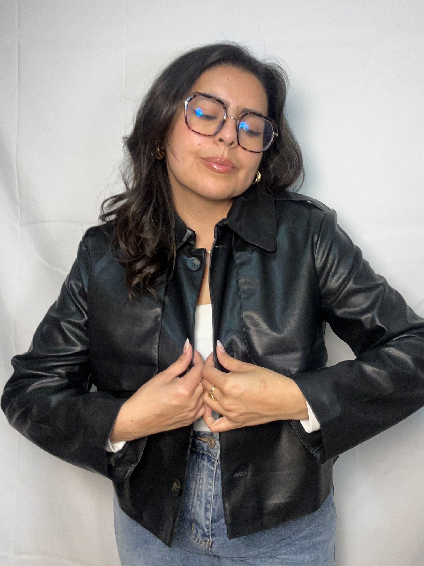 Chaqueta Emma Negro Manga Larga