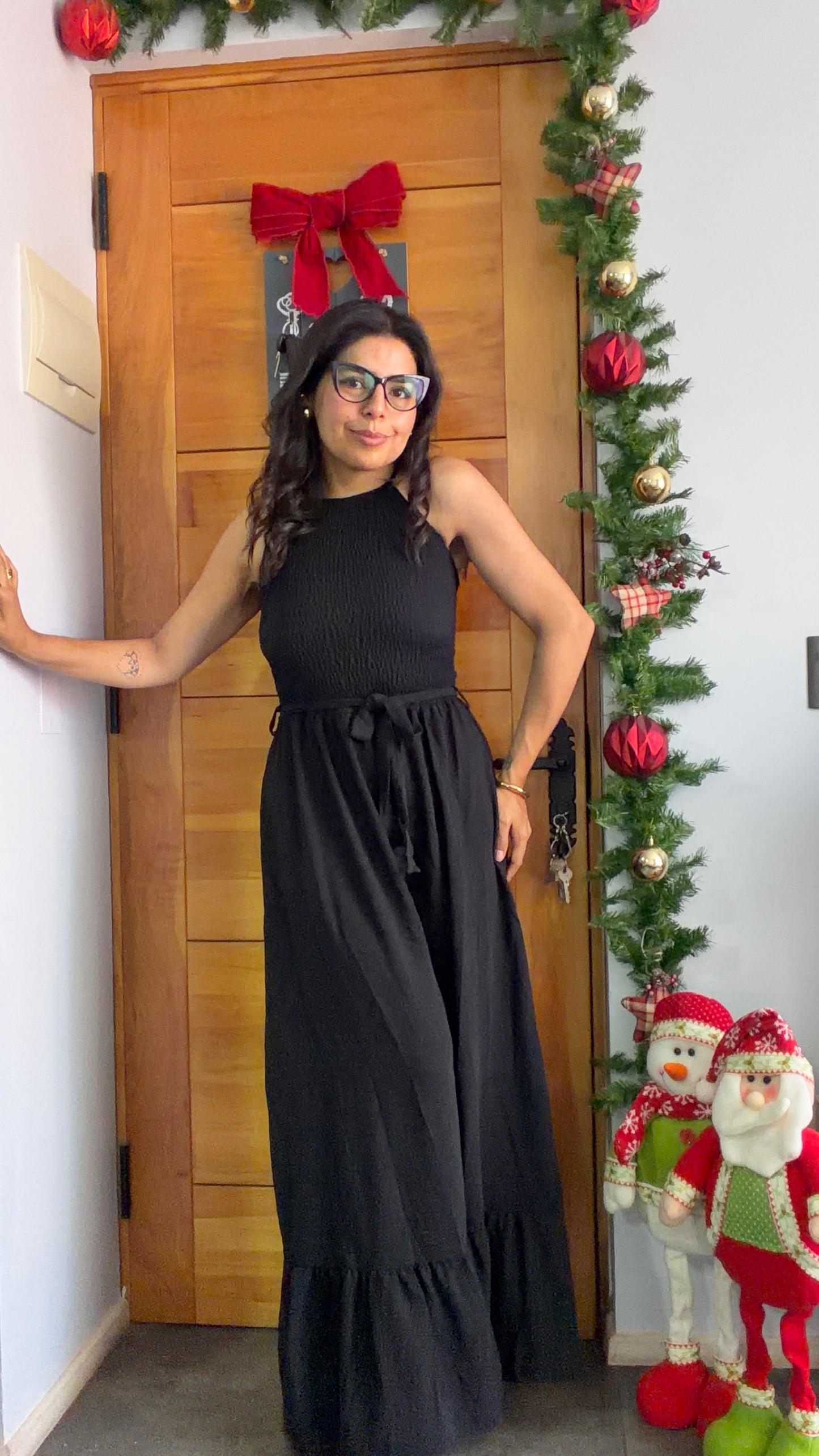 Vestido Emperatriz Negro