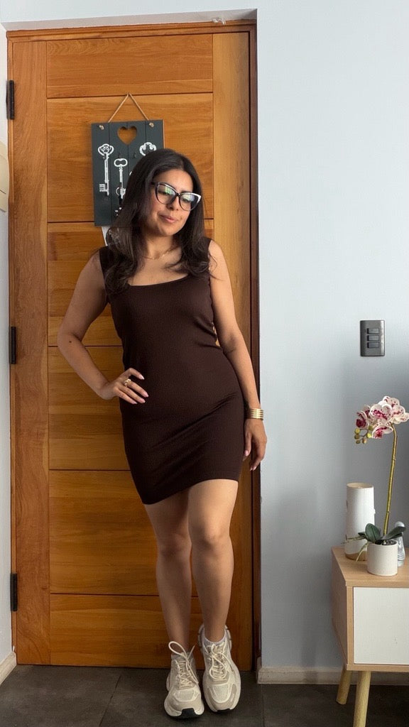 Vestido Paris Chocolate