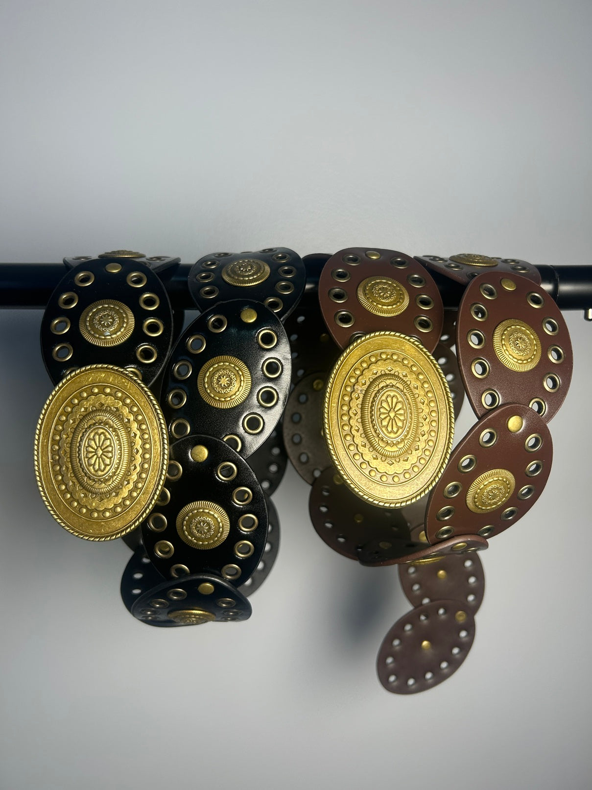 Cinturon Vaquero Cafe 100 CM.