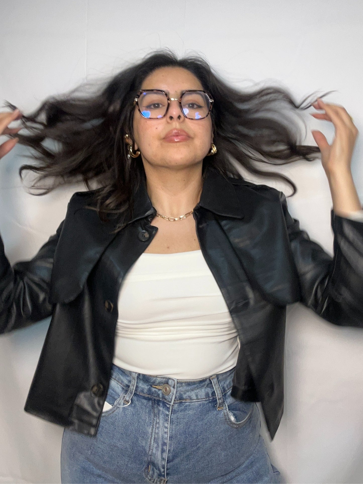 Chaqueta Emma Negro Manga Larga