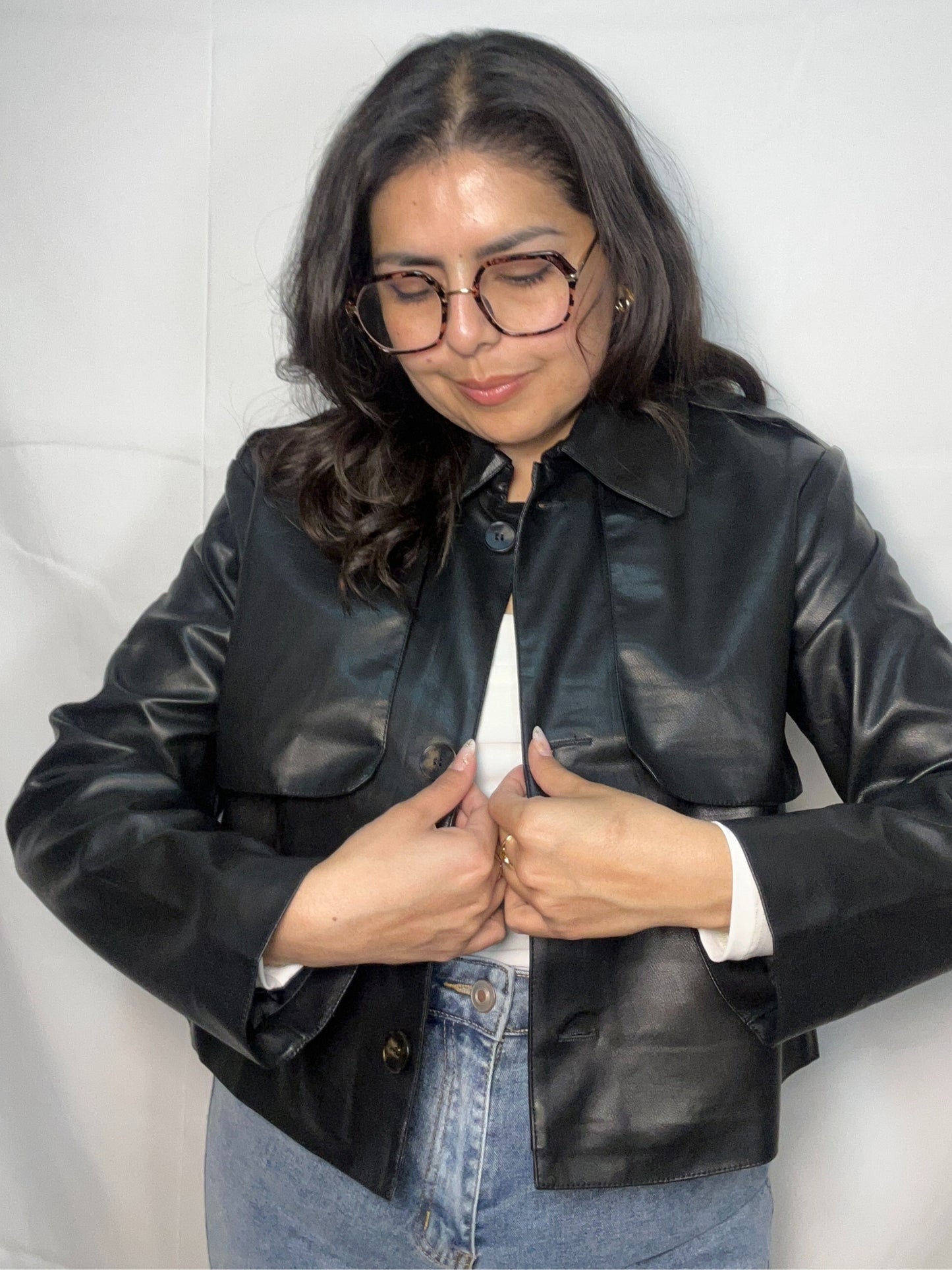 Chaqueta Emma Negro Manga Larga