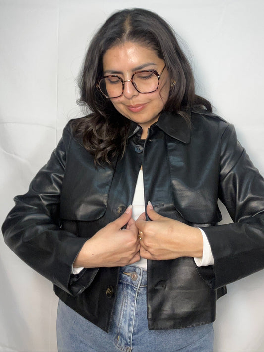 Chaqueta Emma Negro Manga Larga