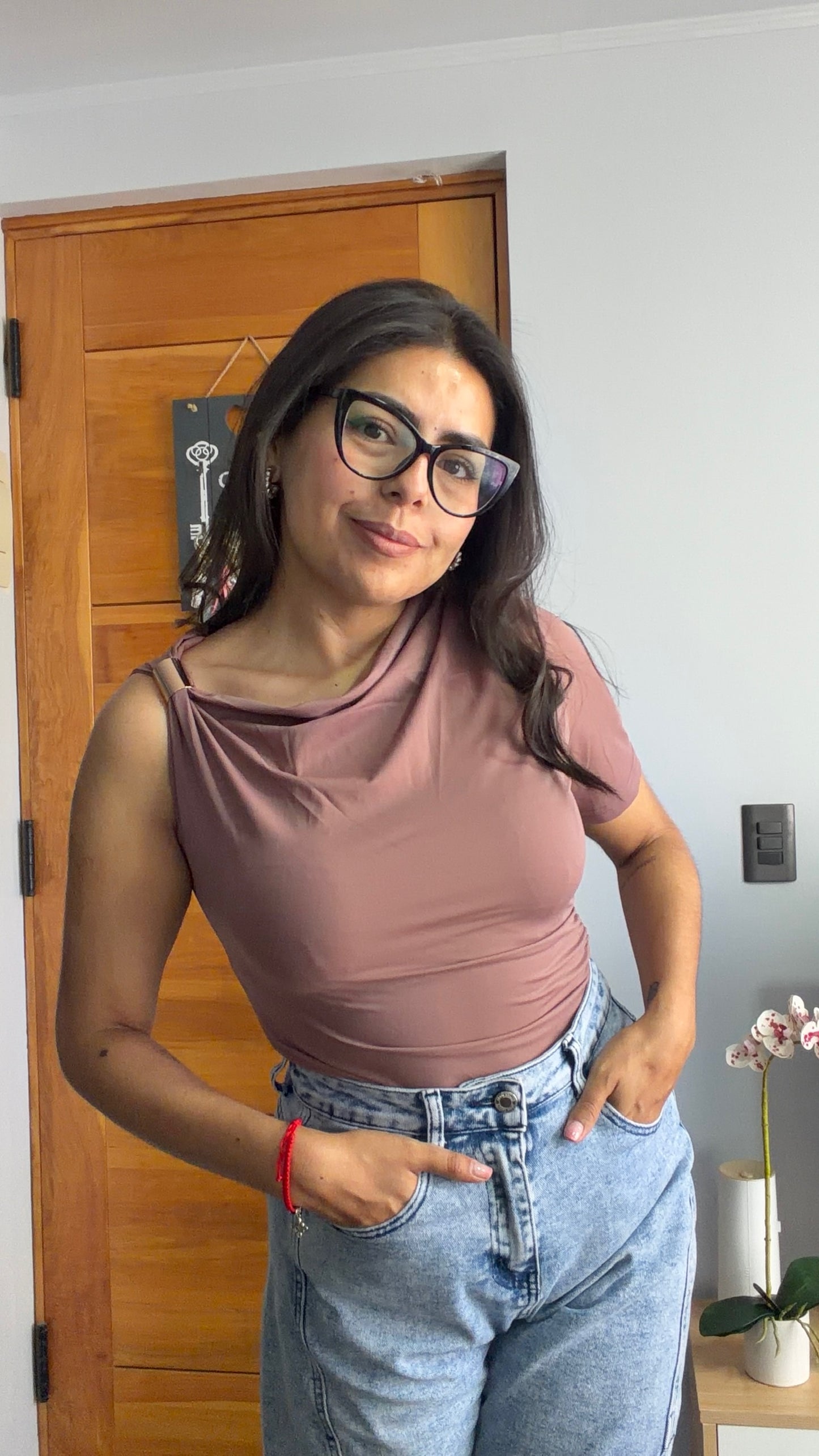 Polera Gladeadora Chocolate Claro