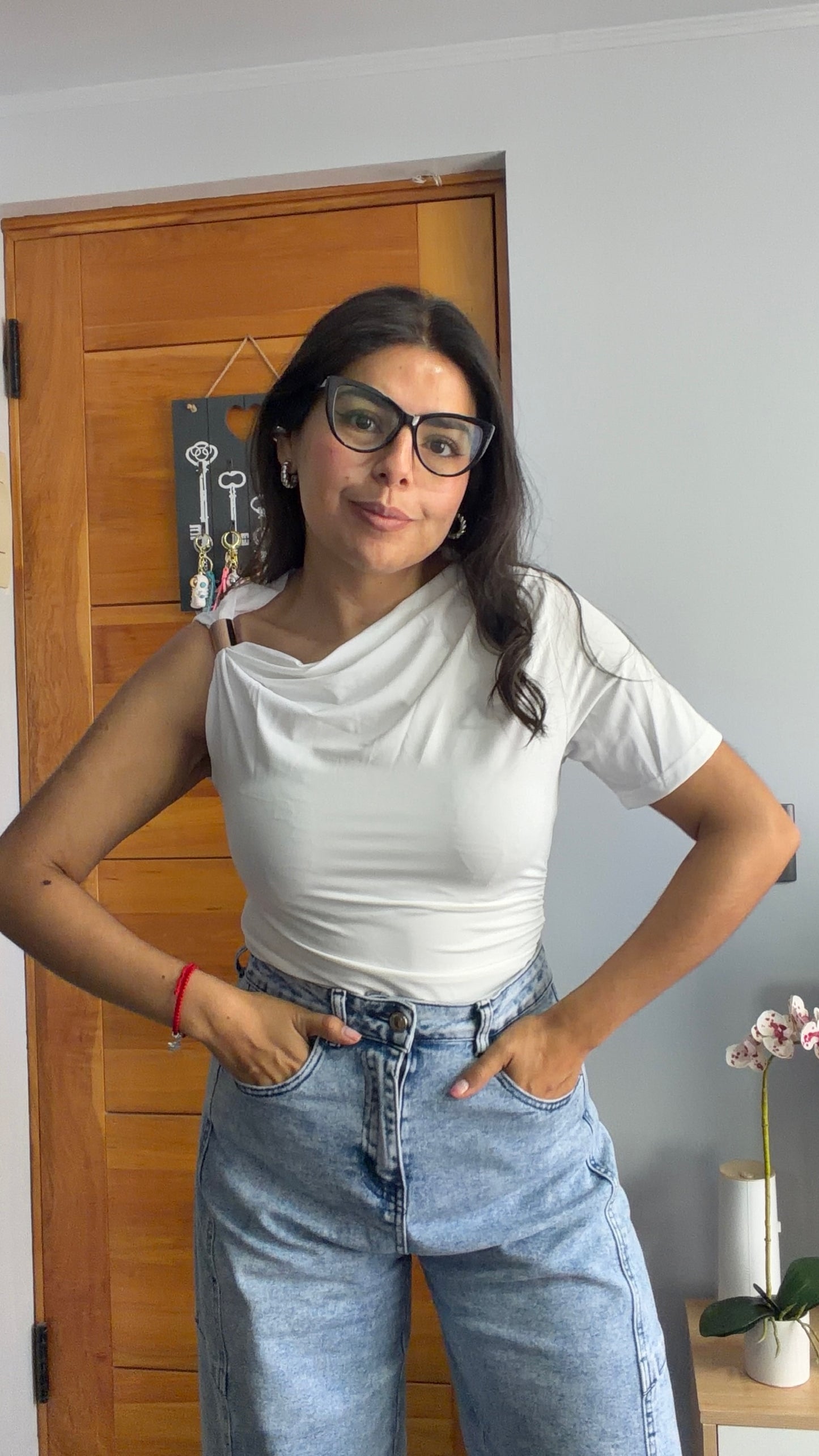 Polera Gladeadora Blanco