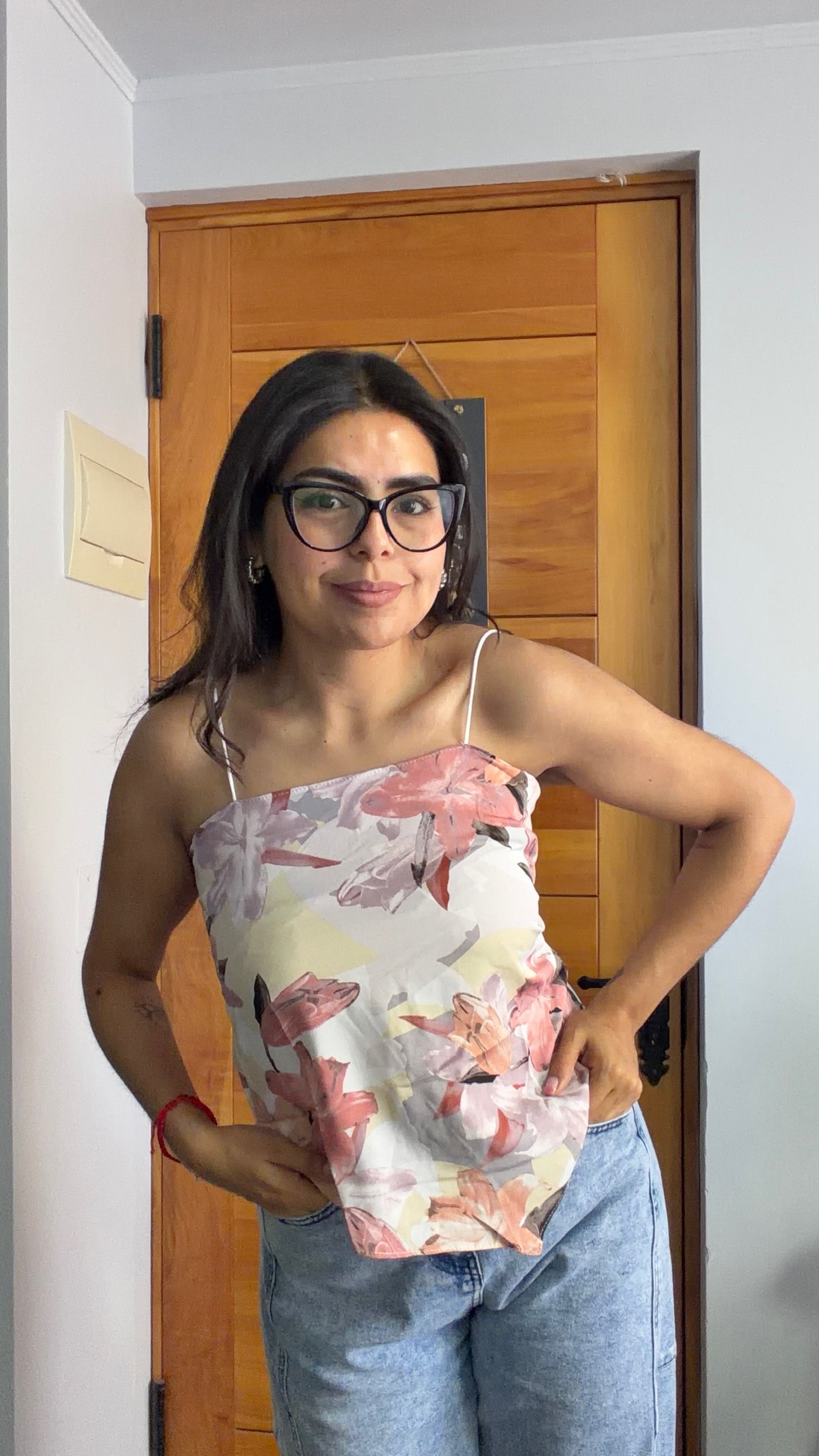 Polera Pañuelo Summer Rojo