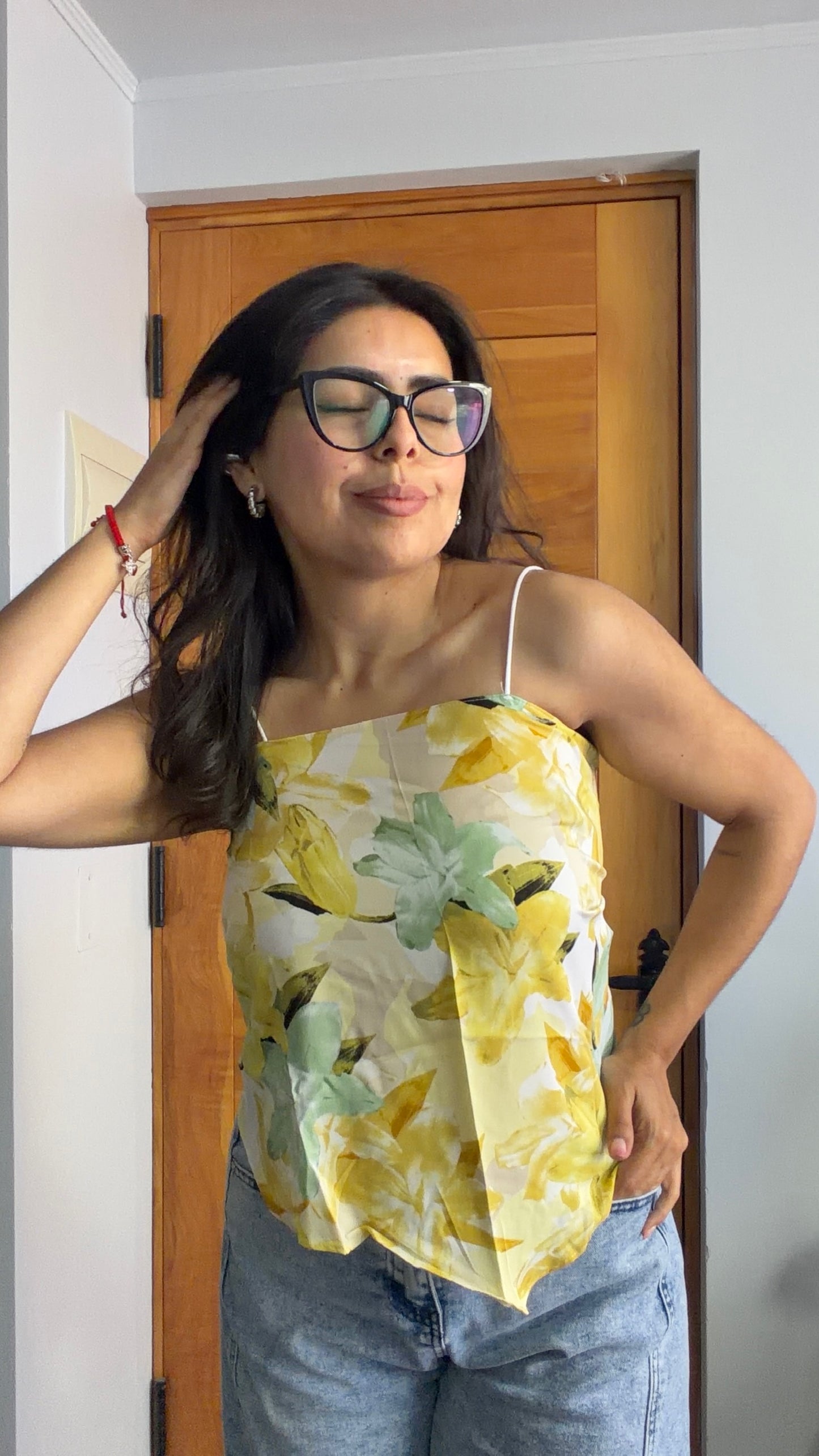 Polera Pañuelo Summer Amarillo