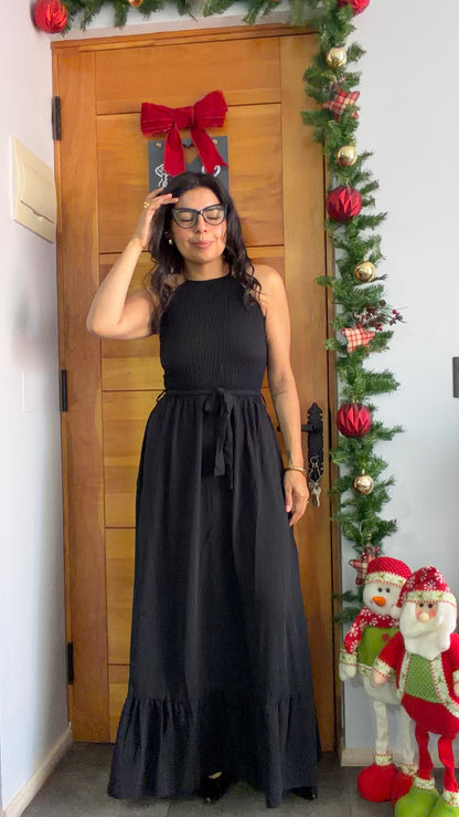 Vestido Emperatriz Negro