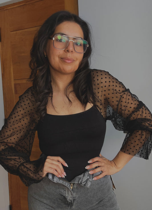 Body Efecto Faja Amelia Negro