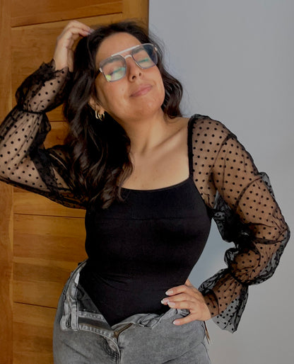 Body Efecto Faja Amelia Negro