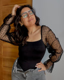 Body Efecto Faja Amelia Negro