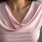Polera Asimetrica Rosado