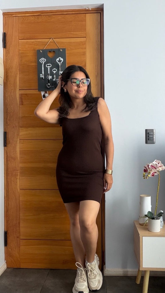 Vestido Paris Chocolate