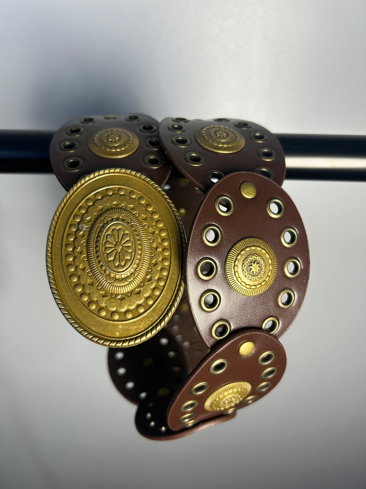 Cinturon Vaquero Negro 100 CM.