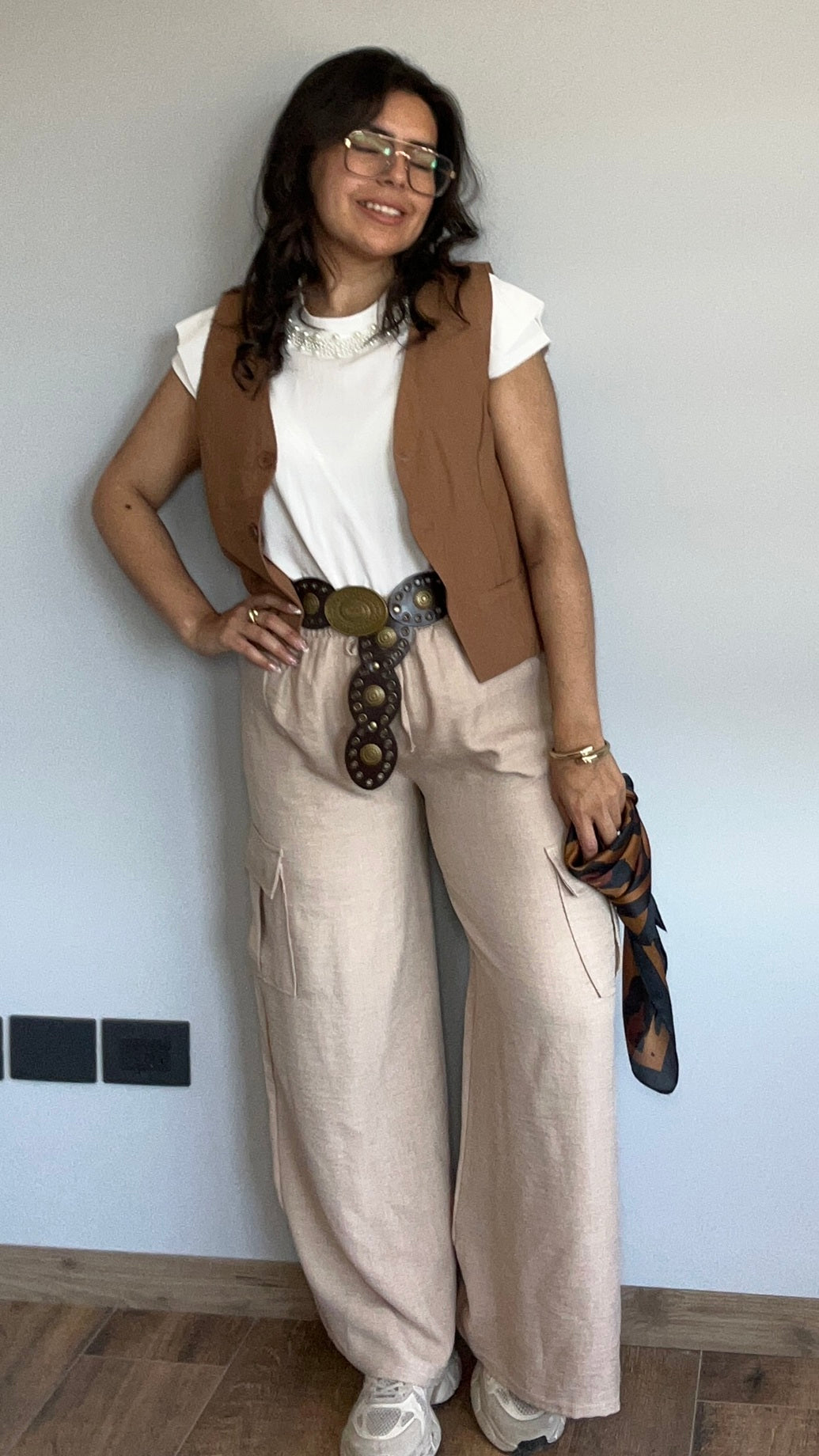 Pantalon Cargo Verano Nude