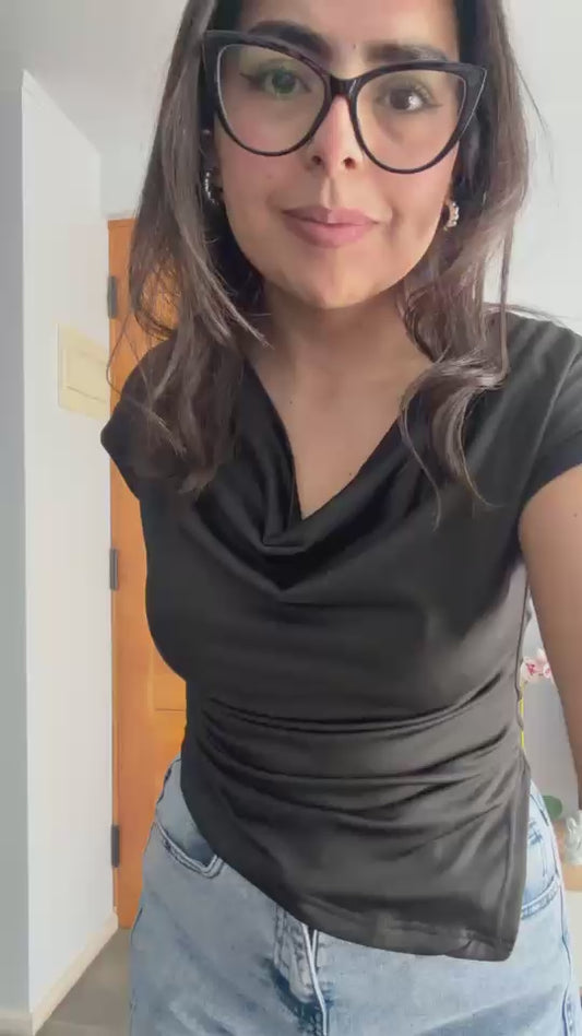 Polera Asimetrica Rosado